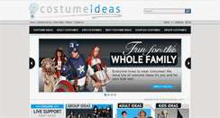 Desktop Screenshot of costumeideas.com